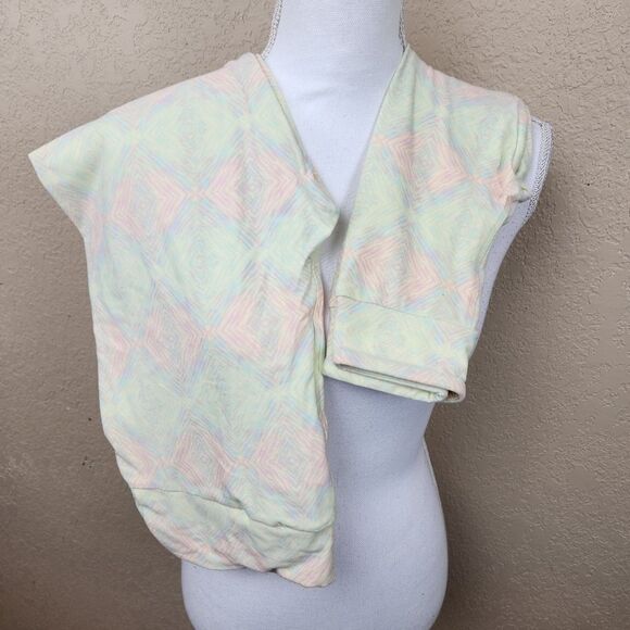 LuLaRoe Pastel Square on Yellow Print Mommy and Me Leggings TC S/M New (4041) - Picture 1 of 7